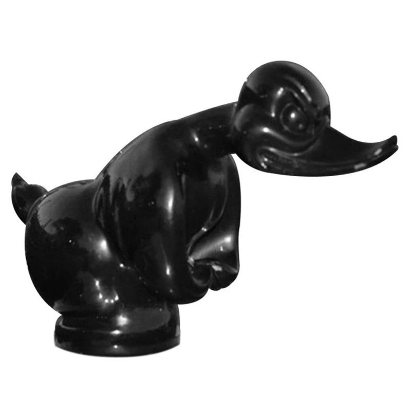 

Angry Rubber Duck Hood Ornament, Car Emblem Convoy Hood Ornaments For Trucks, Cool Duck Ornament Car Emblem Easy Install
