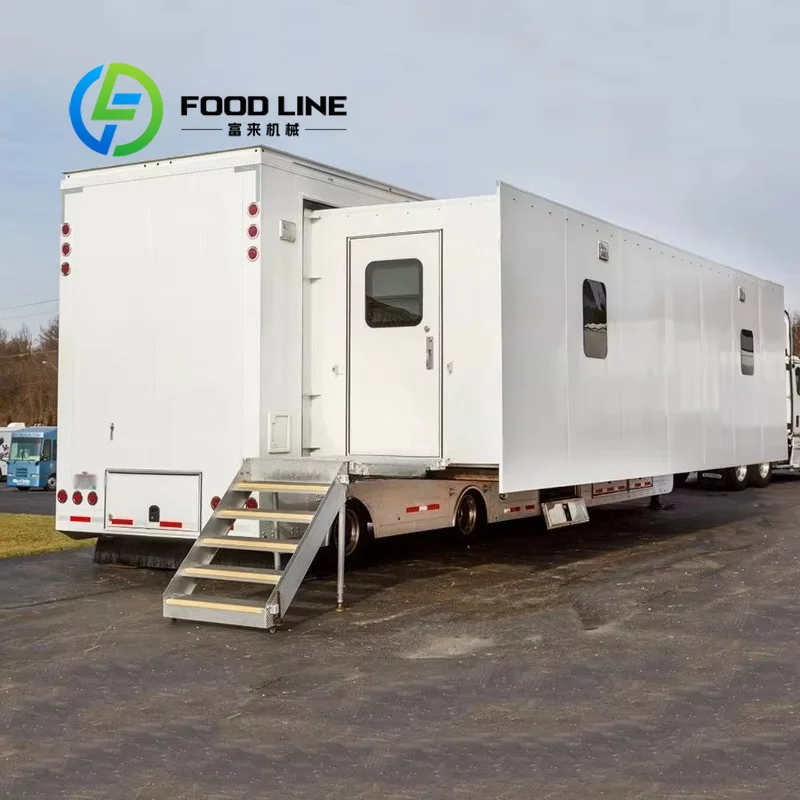 Portable Office Trailer Heavy Duty Frame Non Slip Step Entry Platform System Design Forestry Project Field Office Best Price