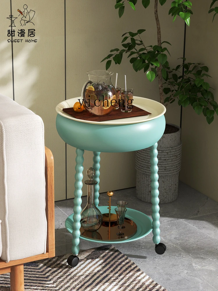 Xl Chinese Minimalist Multi-Functional Storage Side Table Home Living Room Balcony Leisure Corner Table