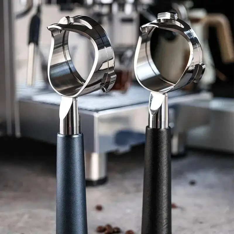 58MM 3ears Bottomless Hollow Portafilter for Barsetto/Oster/Hibrew H10A Espresso Stainless Steel Coffee Filter Accessories