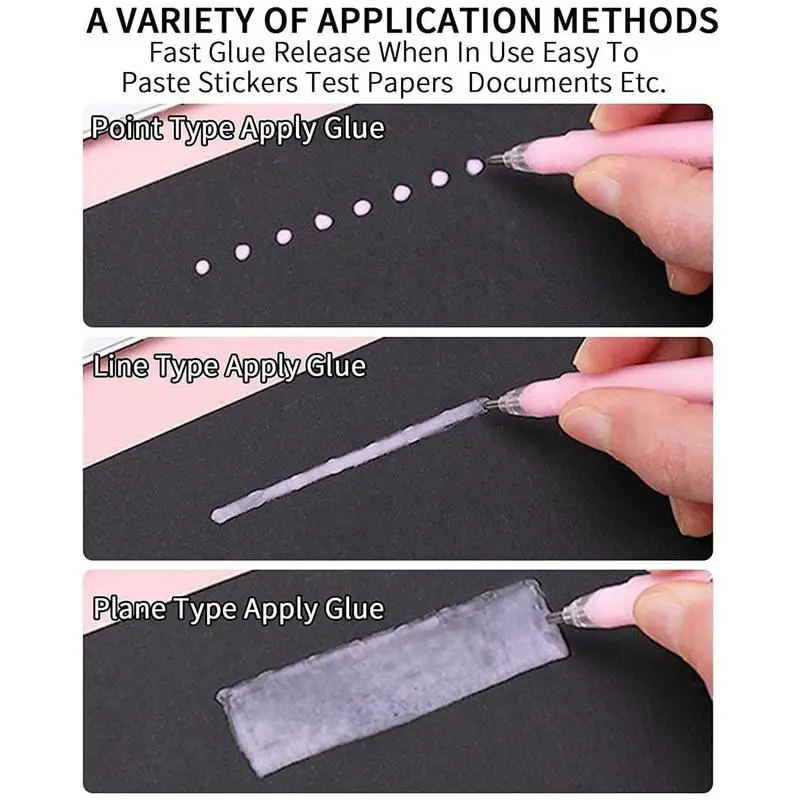 精密ハンドクラフトグルーペン用液体接着剤ペン、精度の供給、簡単な制御、紙に最適、適用