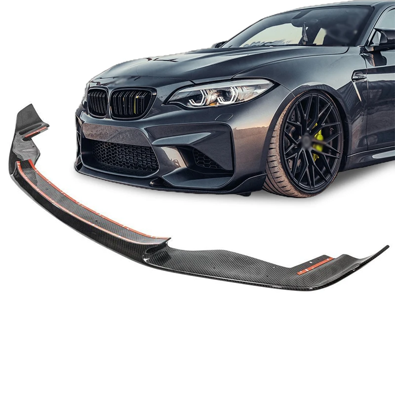 Carbon Fibre Fiber Front Splitter Lip For M2 F87 2015-2018  M Performance