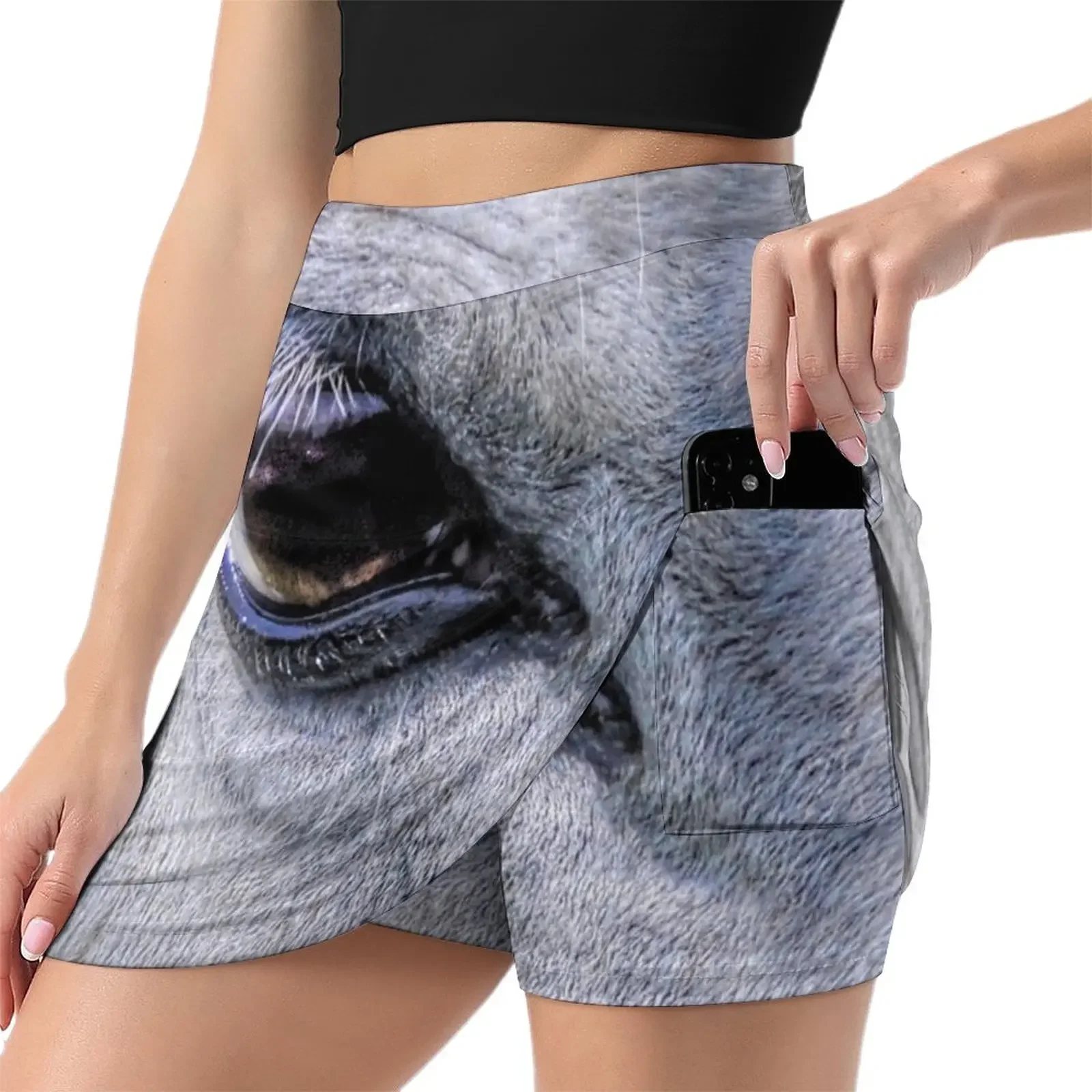 Eyes are the Window Mini Skirt Women's skirt Short skirts summer dress for women 2024 summer dress women 2024