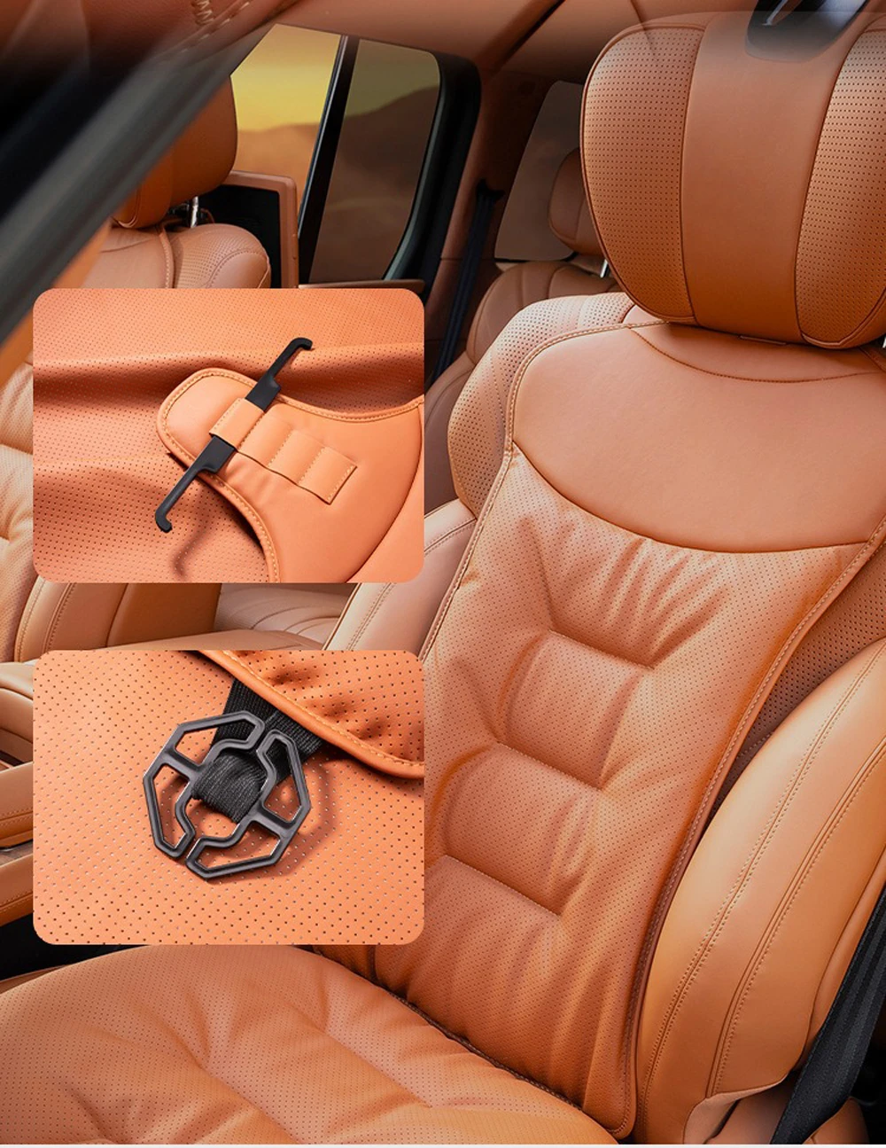 Car Seat Cushion NAPPA leather Car Seat Cover Universal For JEEP Renegade Patriot Compass Wrangler Grand interior accessories