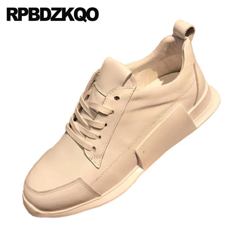 

Flats Trainers 2022 Genuine Leather European Famous Sneakers Designer Men Shoes Casual Fashion High Quality Skate Italy Runway