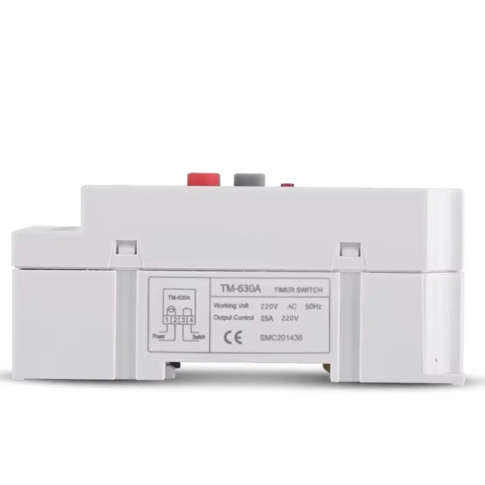 30AMP MINI 220V INTERRUPTOR TEMPERATOR 7 días programable 24 horas relé temporizador