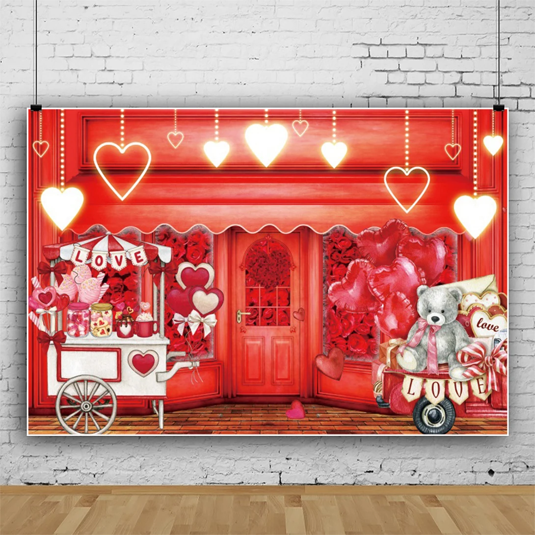قلوب حمراء موضوع التصوير خلفية ، بالونات الحب ، موضوع عيد الحب ، دش الزفاف ، زوجين استوديو صورة الصور ، تبادل لاطلاق النار الدعائم