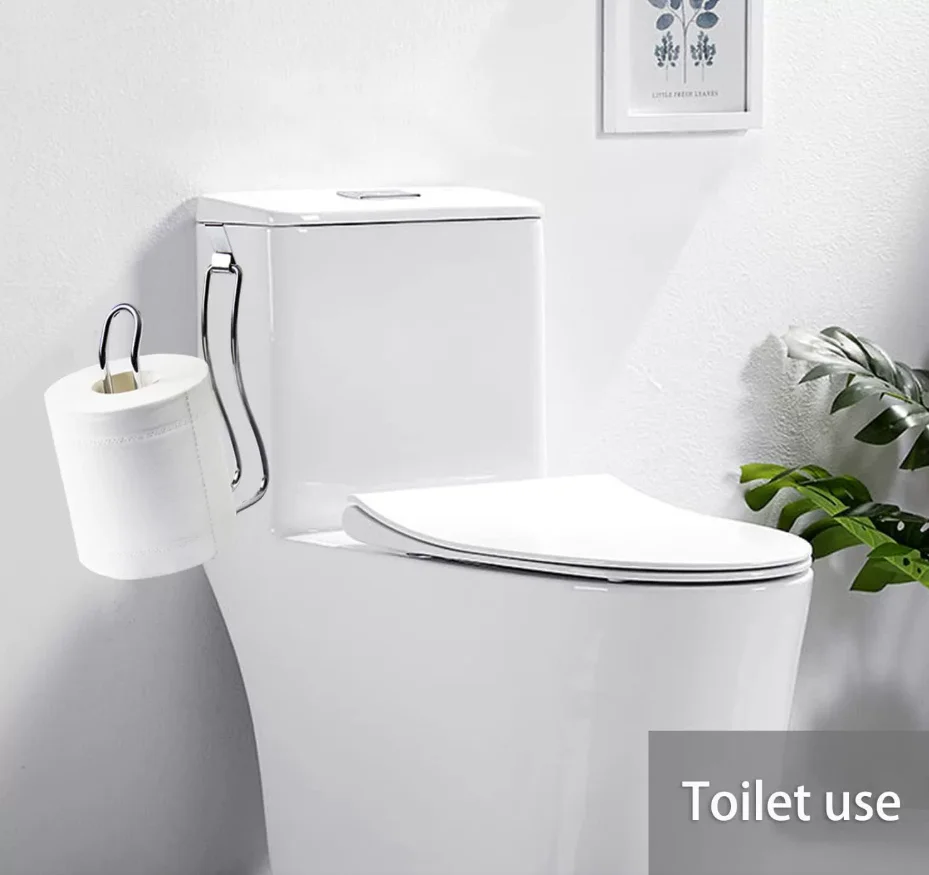 Iron toilet paper holder, iron roll paper holder, bathroom wall mounted tissue holder