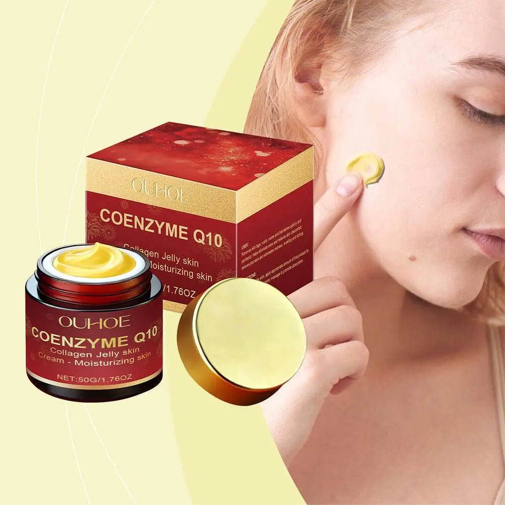 

Collagen Cream Q10 Facial Cream Moisturizing And Nourishing Serum For Women&Men Ance Removal Skin Care Cream Z1F6