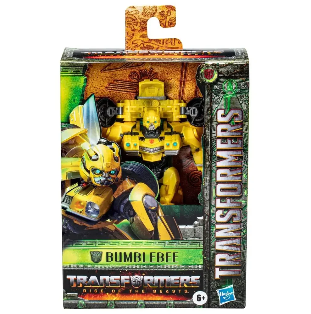 In Stock Transforming Toys  Movie 7 Rise of The Beasts Deluxe Yellow Bee Action Figure Model Toy Collection Hobby Gift