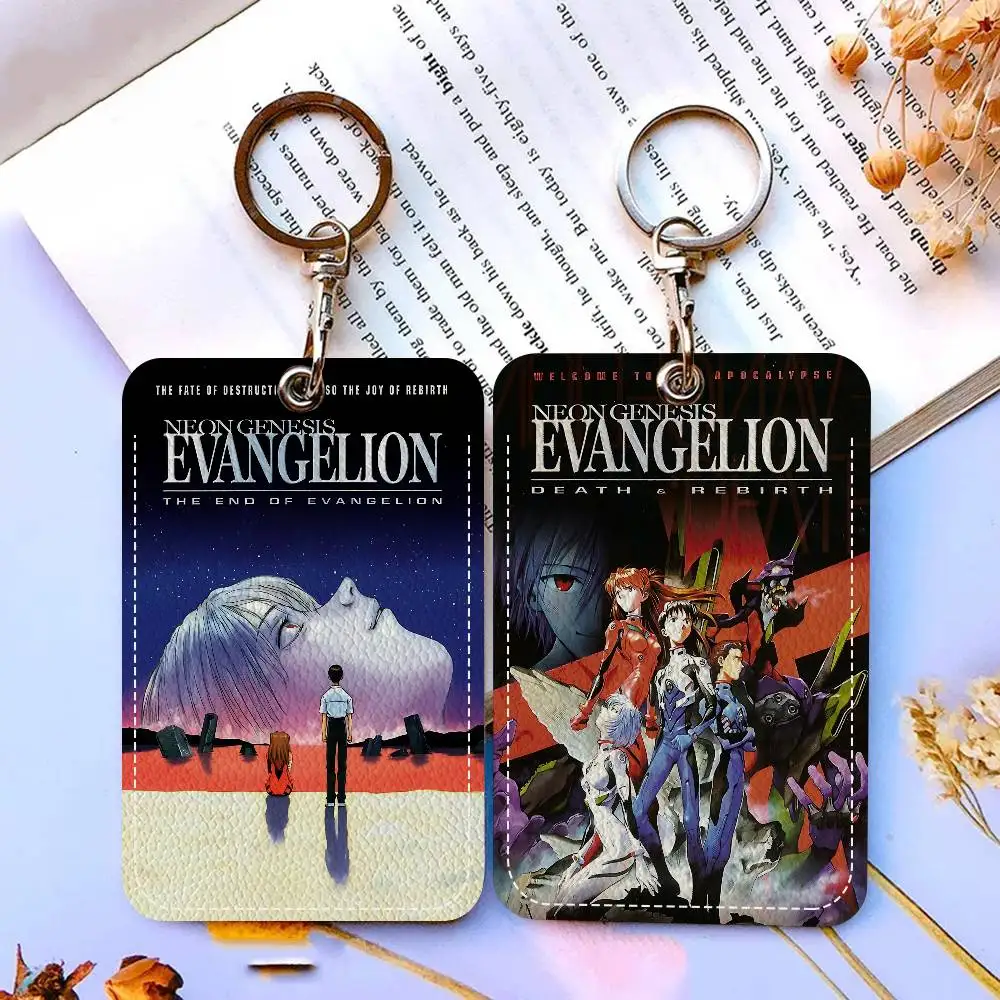

Креативный держатель для карт в стиле аниме N-Neon G-Genesis E-Evangelion, 1 шт., для студенческих, проездных, рабочих карт и т.д.