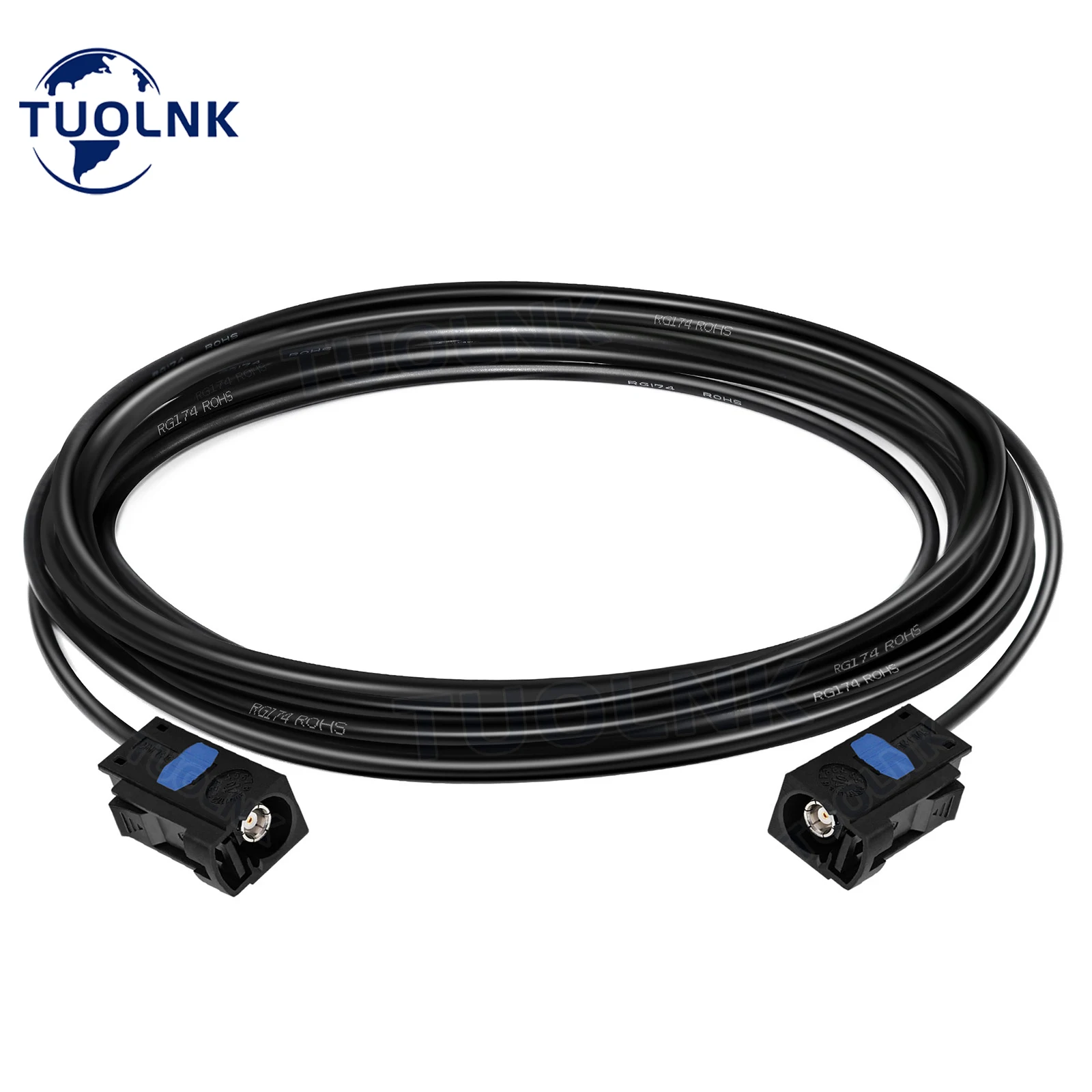 

Fakra A RG174 Cable Fakra A Female to Female Coaxial Cable RG174 Car Radio Wifi Antenna Extension Cable Radio Pigtail Cable