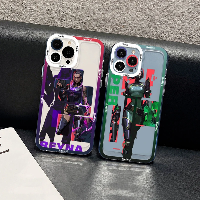 Valorant Game Character Art Phone Case For Samsung S 20 S 21 S 22 S 23 lite plus ultra Mobile Cover