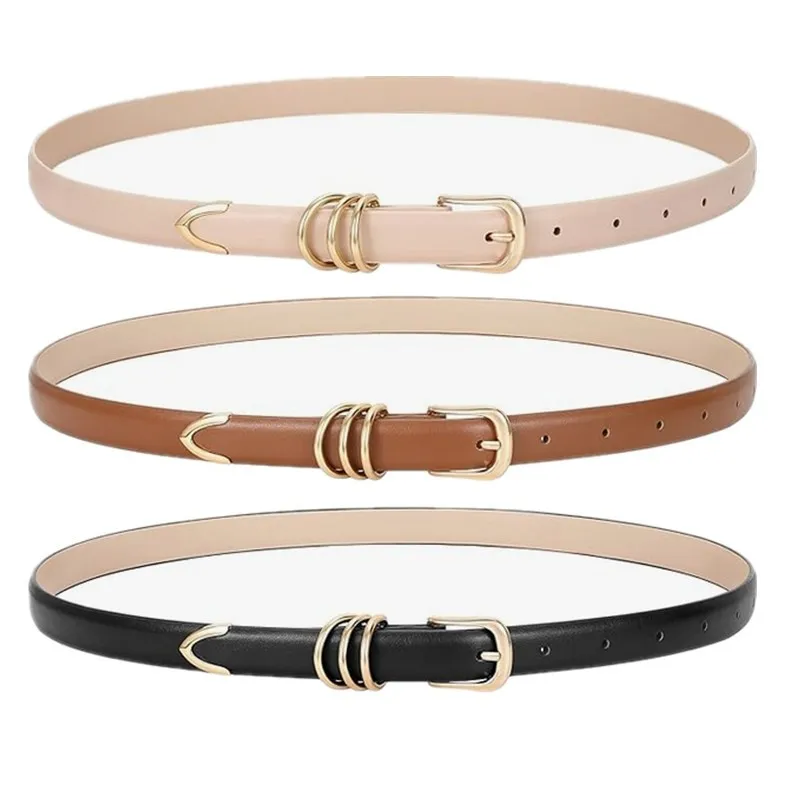 Women's Fashion Luxury Vintage Needle Buckle Belt，Versatile Simple Design PU Leather Belt，Suitable For Daily Wear、Casual、Parties