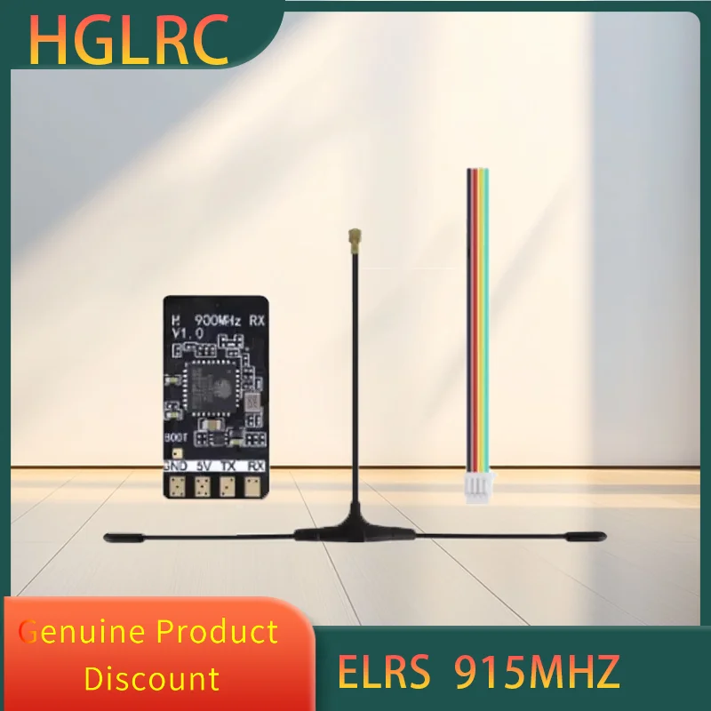 

HGLRC ELRS 915MHz Receiver for FPV Freestyle Long Distance for FPV Long Range Racing Drone