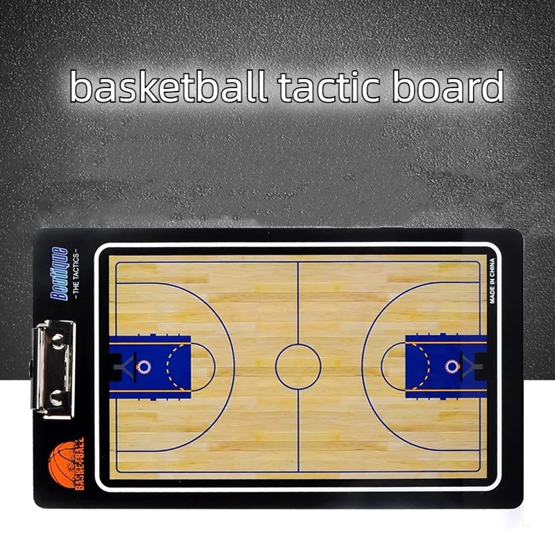 

PVC Basketball Tactical Board Portable Durable Coach Teaching Clipboard Basketball Training Match Accessory Strategy Board