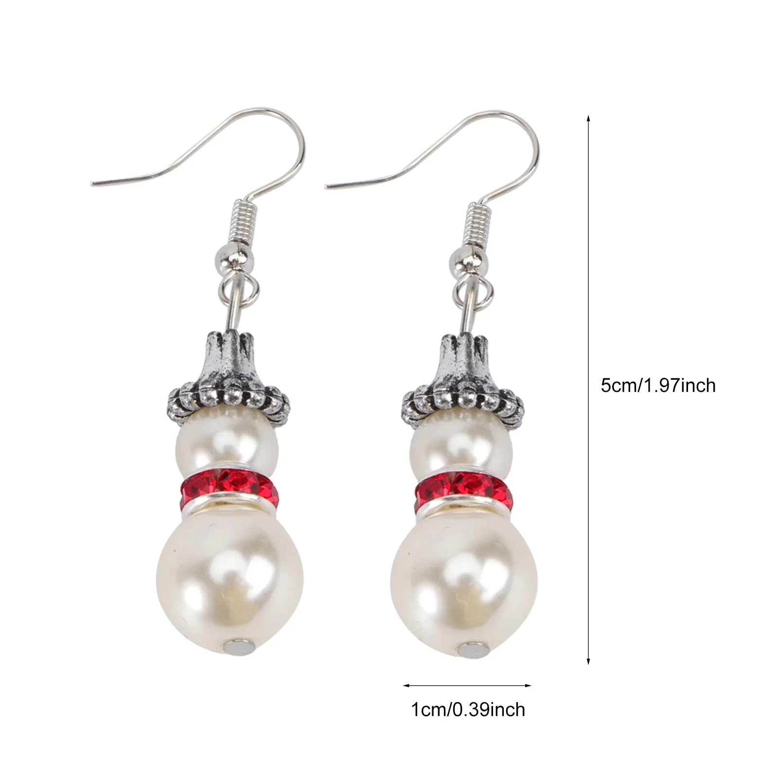 أقراط عيد الميلاد خواتم للنساء إكسسوارات قطرة أنيقة متدلية حلية قلادة عطلة لطيفة