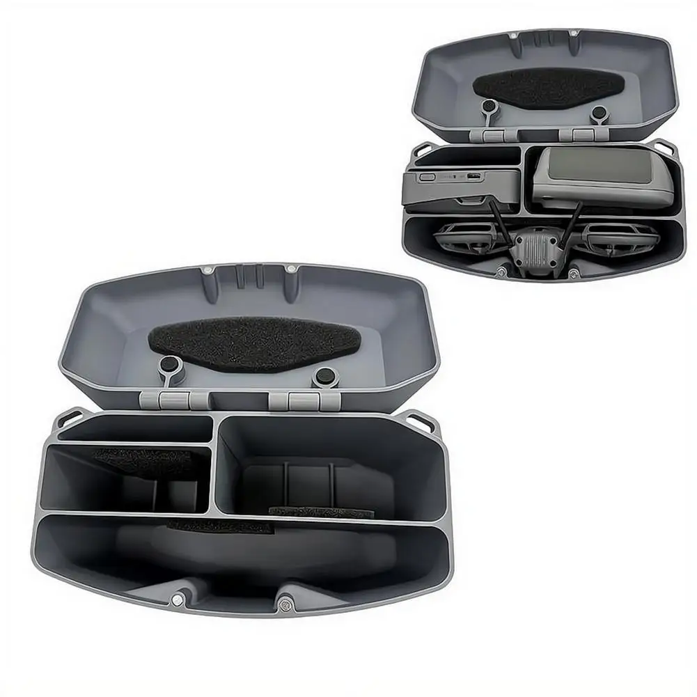For DJI Neo 2 Storage Box Foam Protection Case Charging Hub Remote Control Hard Shoulder Bag Drone Accessories Pack