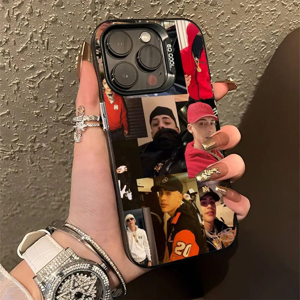 حافظة هاتف Cris MJ لهاتف iPhone 16,15,14,13,12,11,Pro,Max,Plus,Mini,XS,SE مضادة للسقوط باللون الأسود غير اللامع