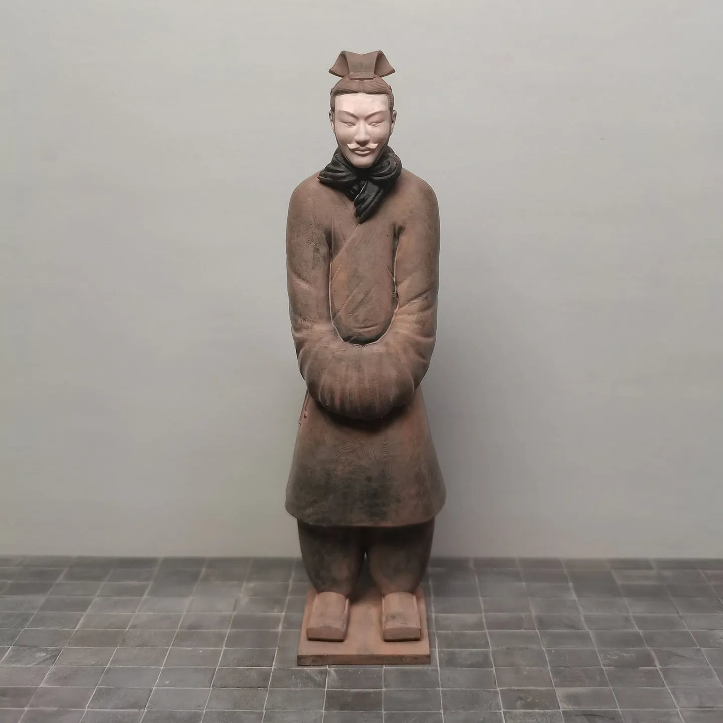 Terracotta Warrior Figurines Archaeological Qin Bronzes Handcrafted Figurines of Ancient Humans Decorative Handicrafts