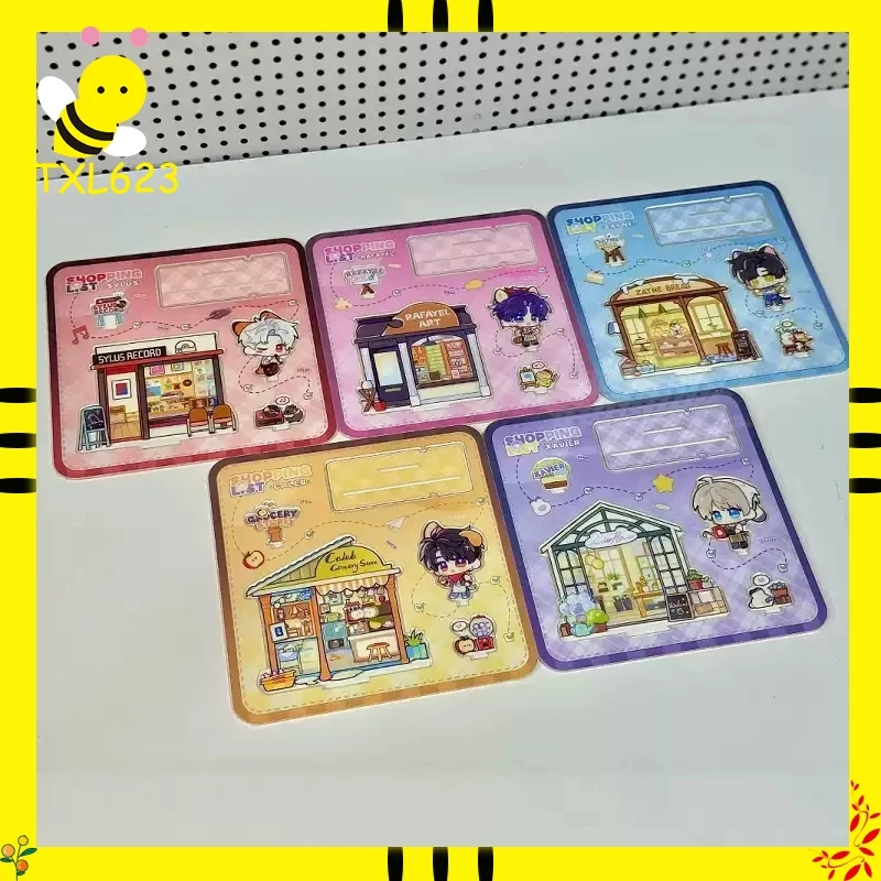 Game Love And Deepspace Xavier Zayne Rafayel Sylus Acrylic Stand Doll Mini Figure Model Plate Cosplay Toy Game Collectibles Gift