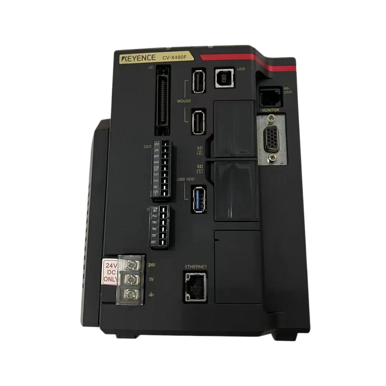Good KEYENCE CV-X480F CV-X422F CV-X320F CV-X450F Support 21 Million Pixel Camera Controller Used for Composite Detection in Stoc