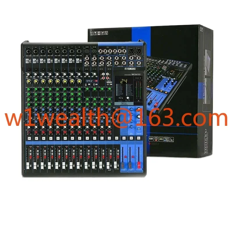 MG16XU professional mixer 10-way 12-way 16-way high-power effect mixer performance wedding dance mixer board