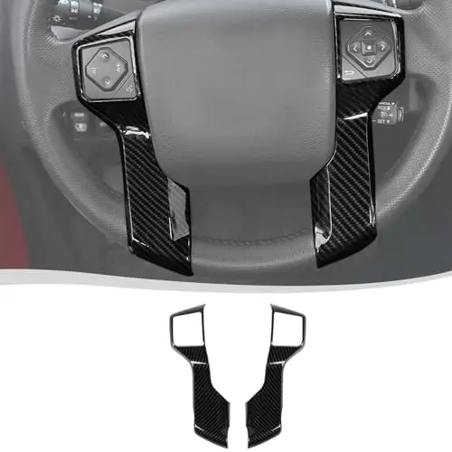 

Voodonala Steering Wheel Cover for 4Runner, Tacoma, Tundra, Sequoia (2010-2021) – Carbon Fiber Black