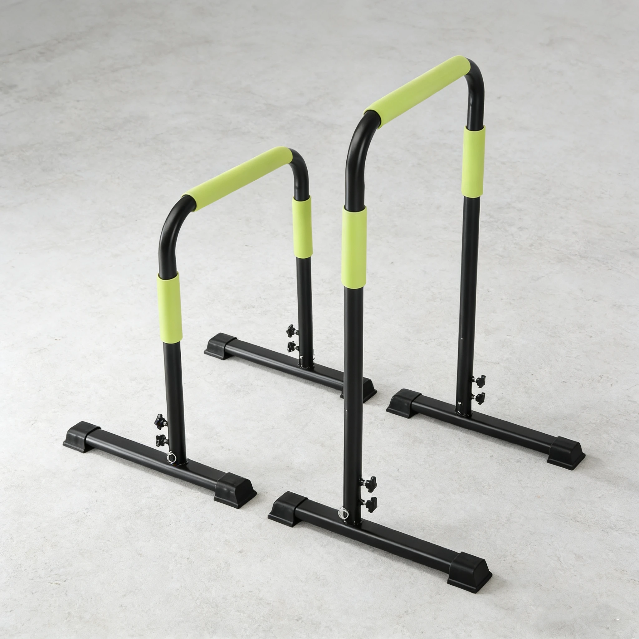 Hot Selling Steel Adjustable Push up Bar Stand Parallel Bar Dip Bars Height Adjustment Commercial Use Durable Anti-Slip