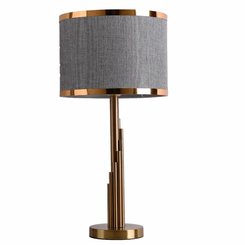 Luxury table lamp Living  Bedside Personalized creativity Light Simple Post-Modern American Decorative Desk lamp