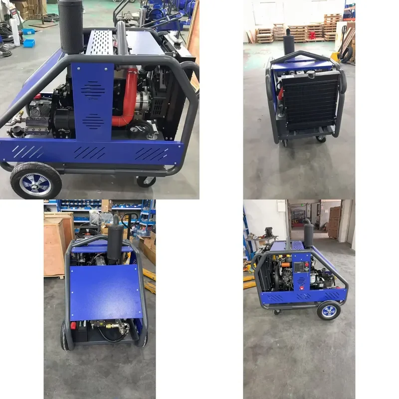 500 Bar High Pressure Cleaner Diesel Powered Industrial Grade Powerful Cleaning Performance for Heavy Duty Washing Tasks