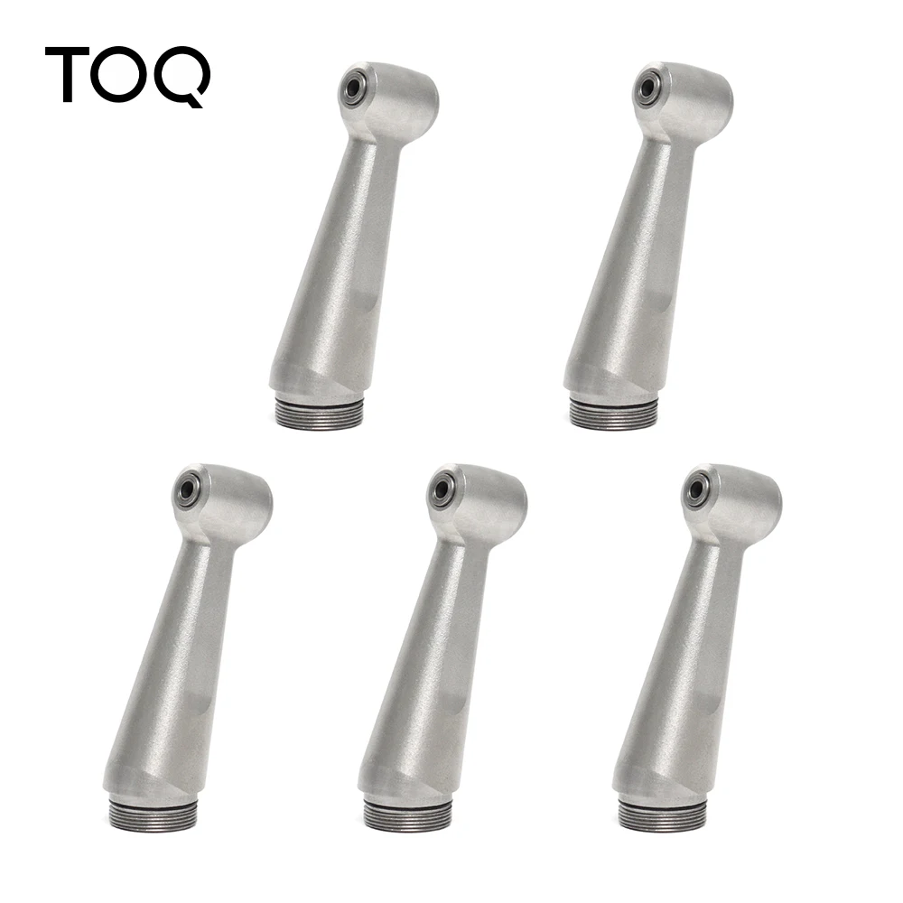 TOQ 5Pcs Official Complete Head For Dental FX23 Contra Angle Low Speed Handpiece Push Button With Ball BearingReplacement