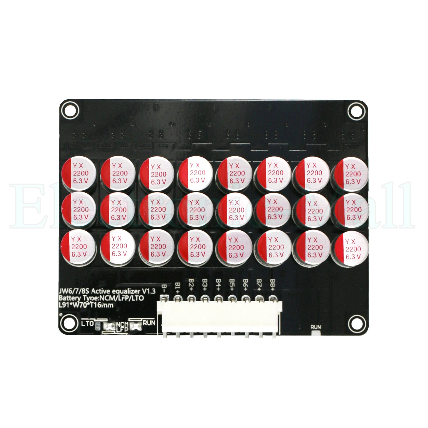 Wholesale 5A Active Equalizer Balancer 6S 7S 8S Cells Lifepo4 Lipo LTO Battery Energy Capacitor Current 0.1-6A BMS Acc - view 2