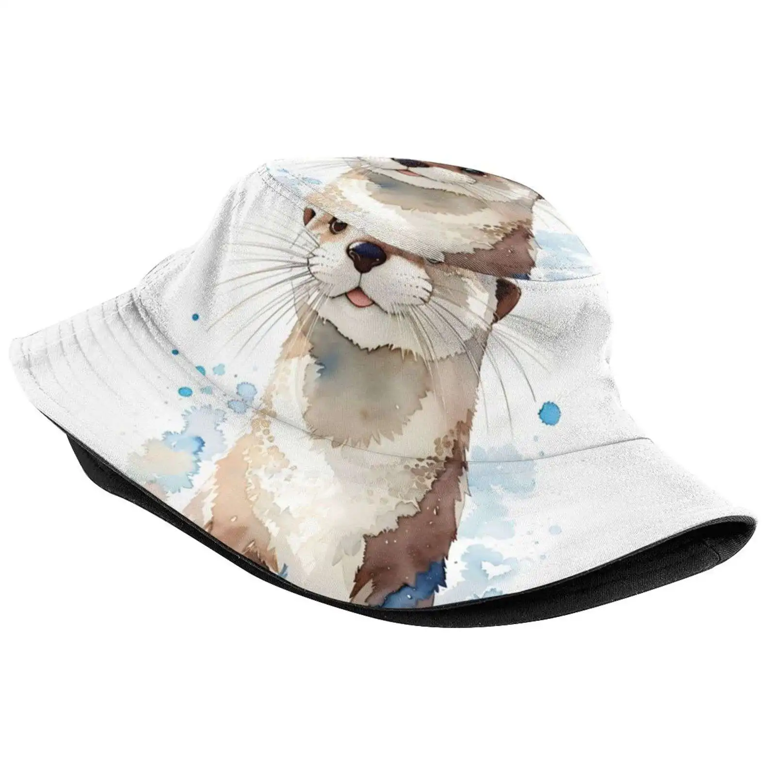 Otter Sun Cap Fisherman Hat Bucket Hats Eurasian Otter Otter Nonsense Otter Friends Otter Fans Otterly Love I Love Otters Cool