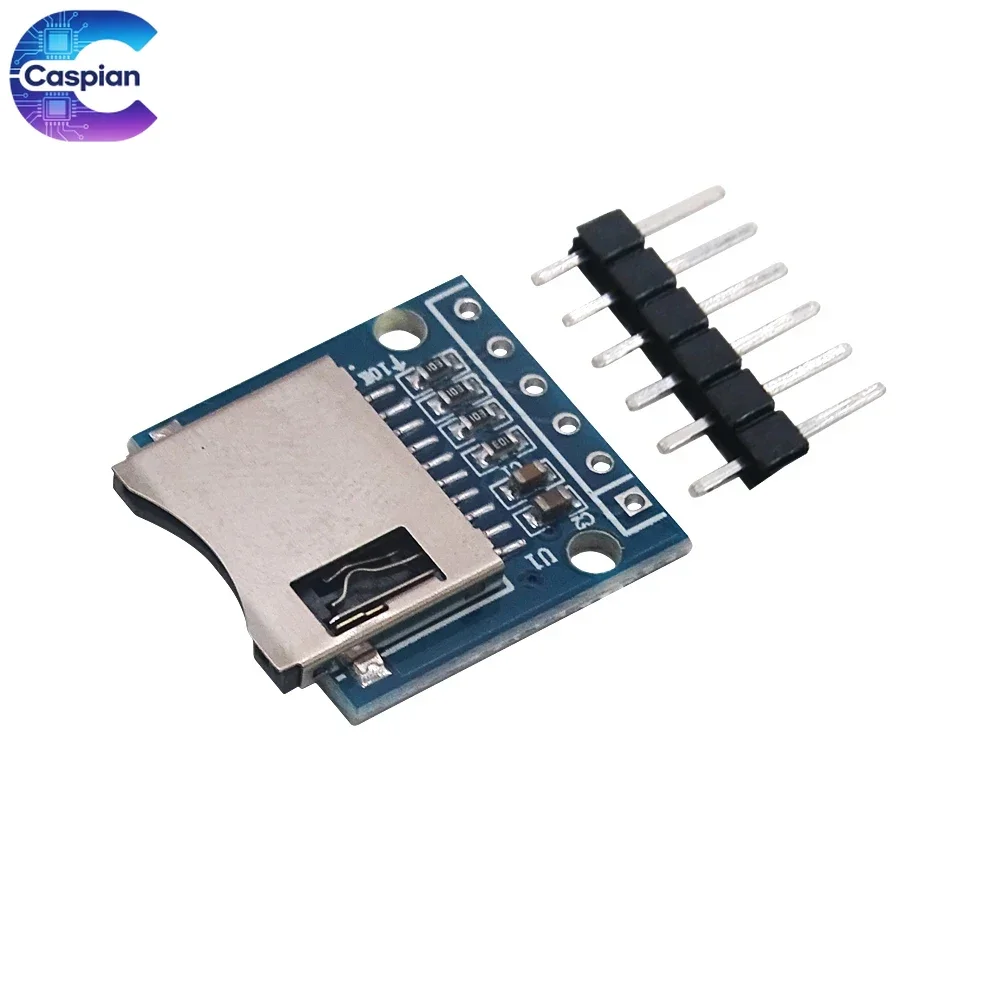 100Pcs Micro SD/TF Card Module, Mini SD Memory Reader for Arduino ARM AVR
