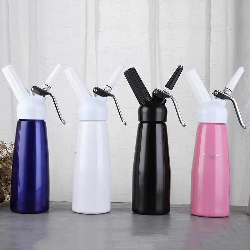 500ml Aluminium alloy soda Whipped Cream Dispenser Kitchen Generator self-made carbonated beverage Dessert Tools household