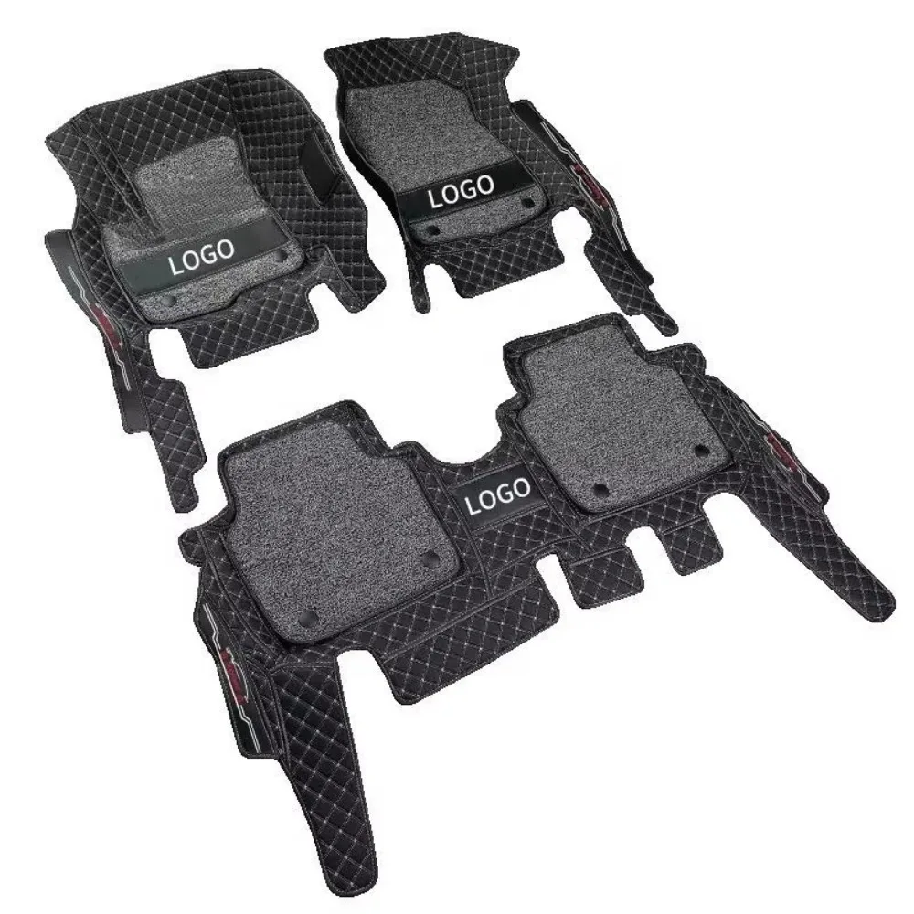 Box Packing Passive Components Good Color Car Waterproof 7d and 5d Leather Car Floor Mat