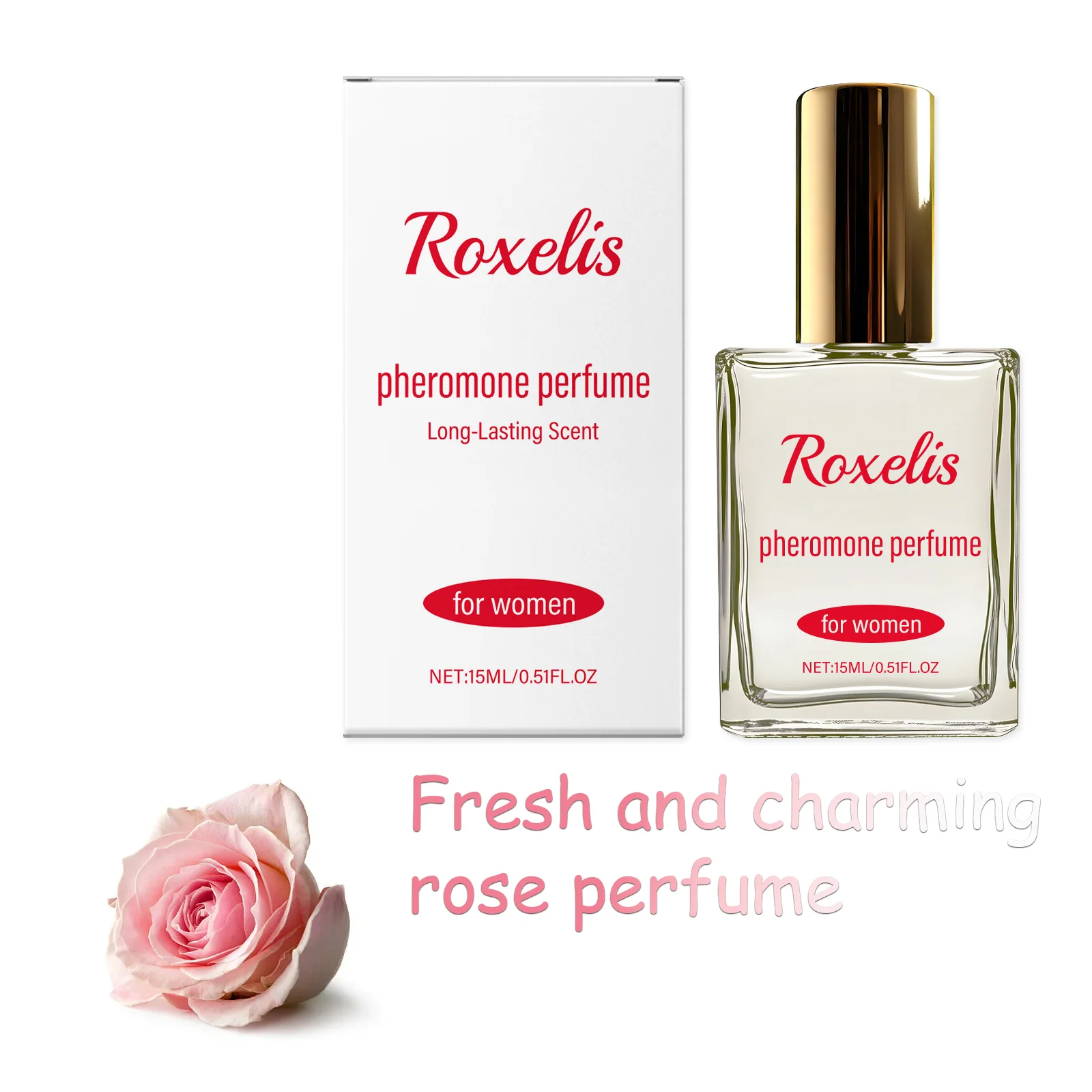 

Парфюм с феромонами ROXELIS: многослойный аромат розы, подчеркивающий ваш темперамент и очарование, для использования на рабочем месте.