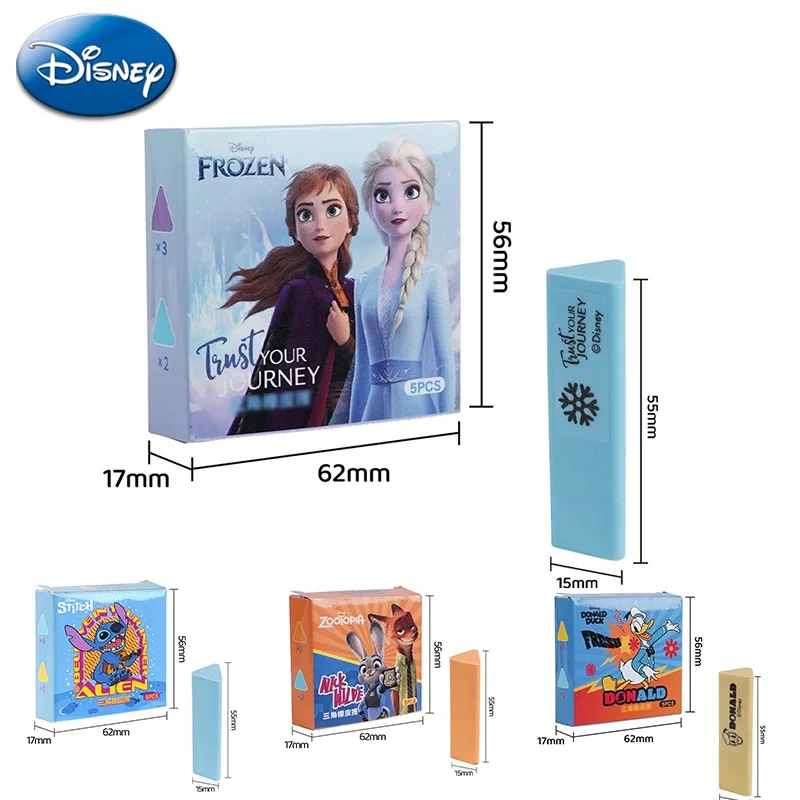 

Disney Zootopia 2 Eraser Nick Elsa Stitch Cartoon Cute Figure Easy To Wipe Student Child Pencil Eraser Stationery Creative Gift