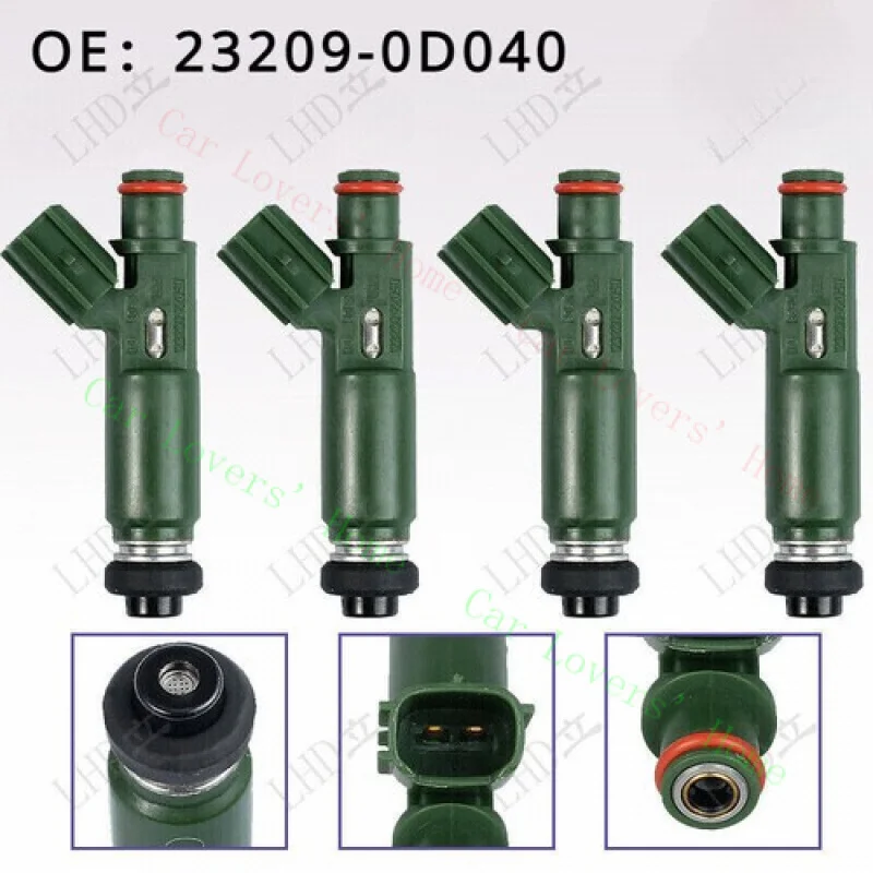 

A+ 4x Fuel Injector 23209-0D040 Fit For Toyota Corolla Matrix Celica Vibe Chevy/