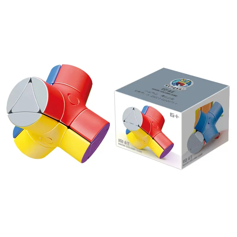 

Sengso Q-Platypus Magic Column Cube shengshou Strange Shape Cube Stickerless Twist Puzzle Speed Cube Educational Toy Cubo Magico
