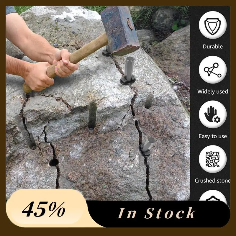 Il nuovo separatore di pietra Forgranite/marble Separatore Utensile manuale Strumenti per rompere la roccia Cuneo divisore di pietra