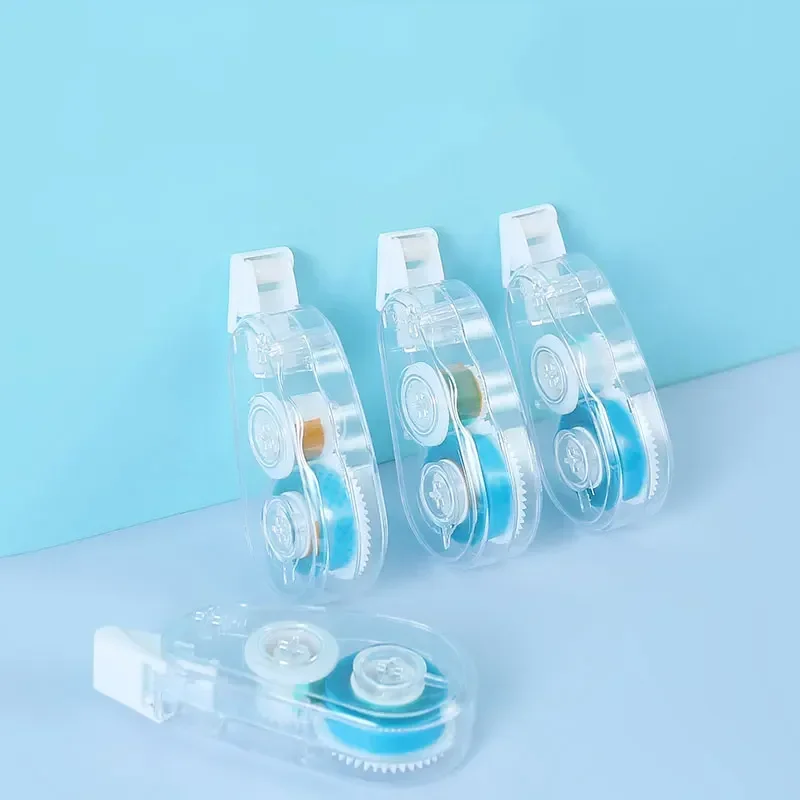 4PCs Double-Sided Adhesive Dots Glue Tape Acid Free Glue Tape Roller Permanent Tape Roller Tape Runner Back to School Supplies