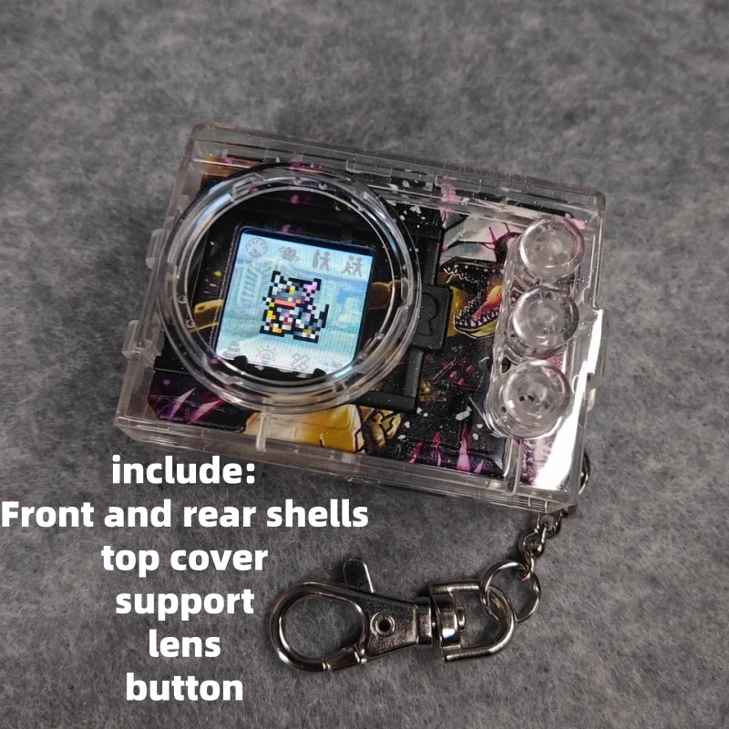 Funda protectora Bandai Digimon Digivice, carcasa dura transparente de PC para dispositivo de mascota virtual Digimon, accesorio coleccionable en stock