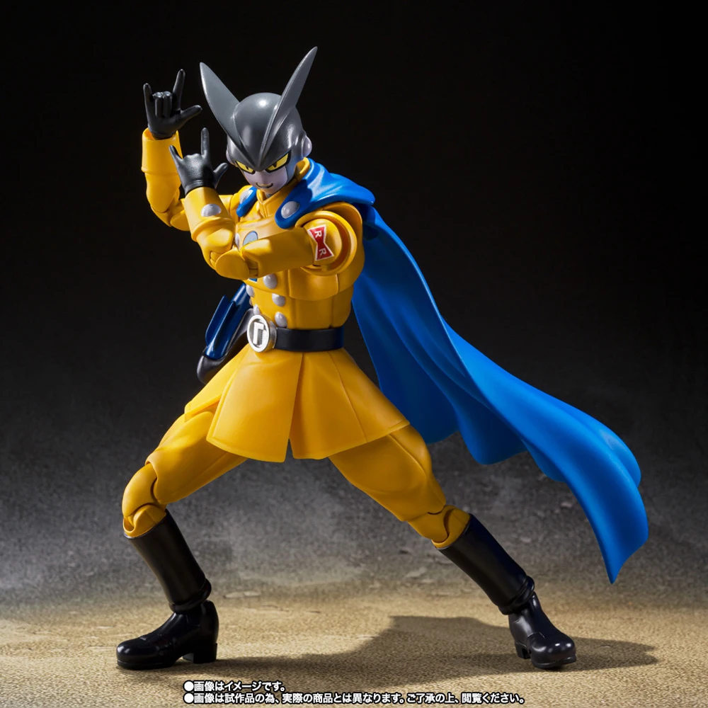 In Stock Original Bandai SHFiguarts Dragon Ball Super Gamma 2 Action Figure Anime Model Genuine Collectible Dolls Toy