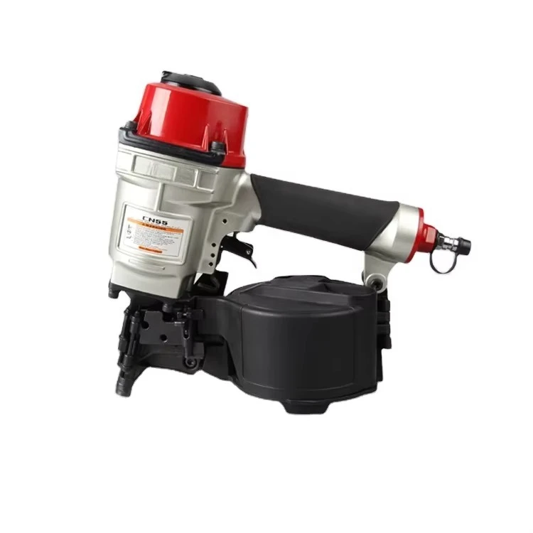 Pneumatic Aluminum Coil Nail Gun for Wood Pallets Manufacturing OEM CN55