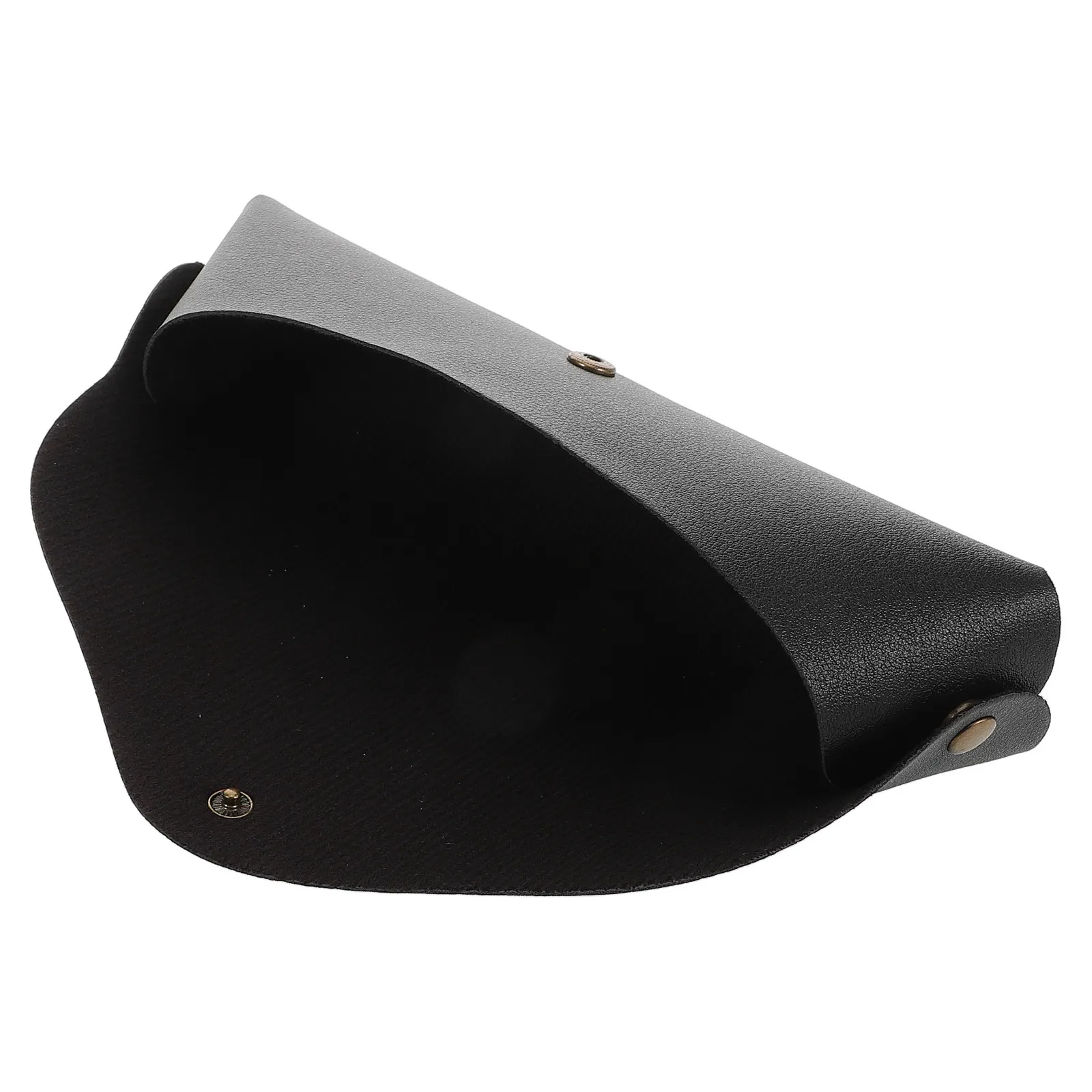 Estojo Compacto e Leve para Pincéis de Maquiagem Preto, Tamanho Pequeno, Organizador Elegante para Viagem, Casa e Escola