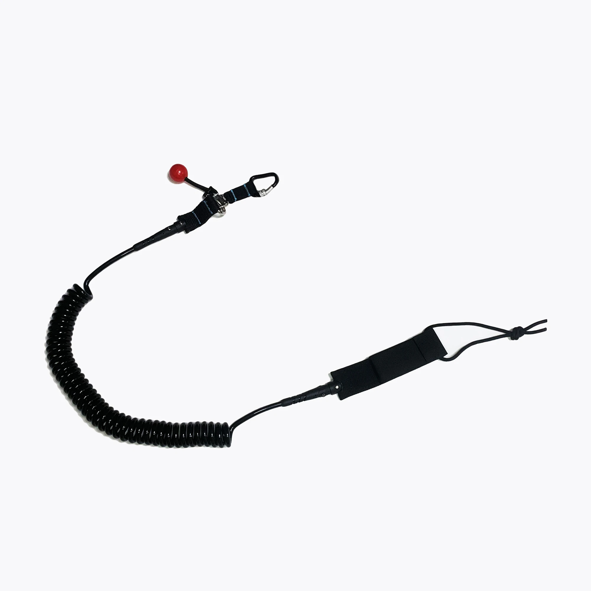 Whitewater Canoeing Quick Release Waist Belt 11ft SUP Waist Leash Coiled SUP QR Belt Safety Leash River Paddling Equipment