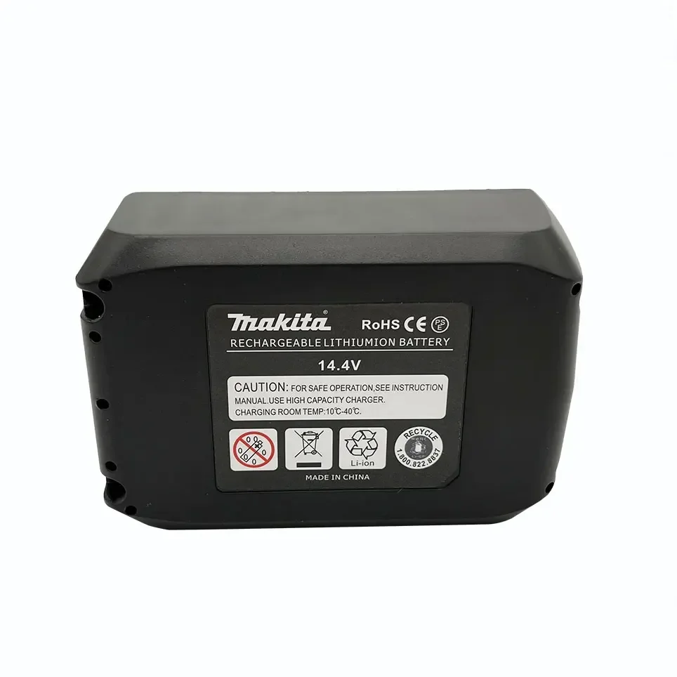 Makita 14.4V 6.0AH Rechargeable Li-Ion Battery For Makita Mak BL1415G BL1413G BL1460G DC18WA UH480D UH520D UM165D UR140D DMR106