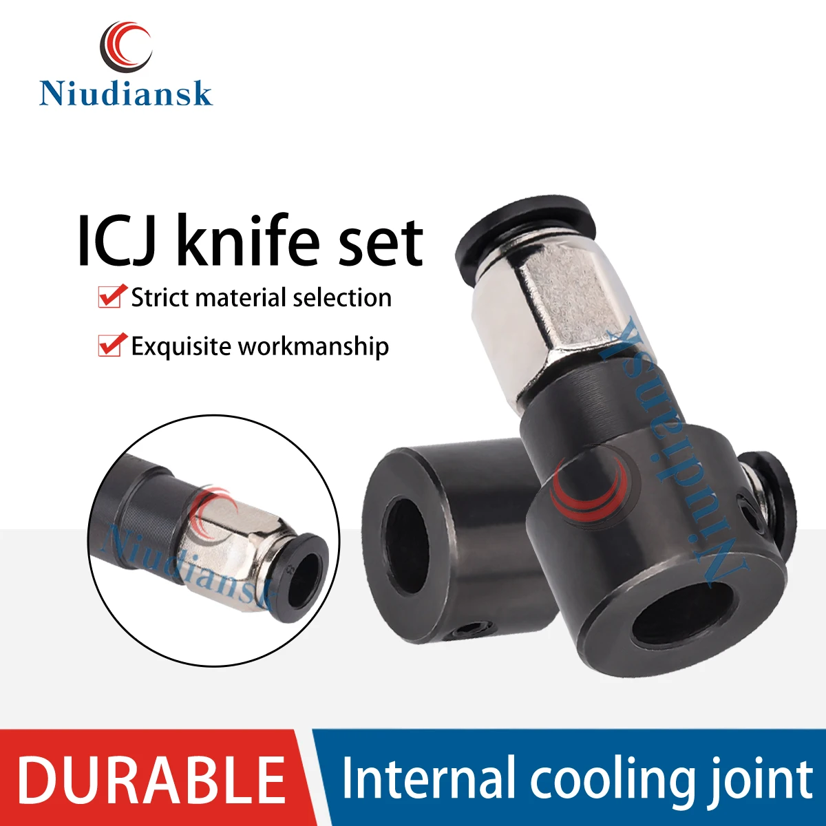 

Lnternally Cooled Turning Tool Holder ICJ05-32 Lnternally Cooled Tools Interface Conversion Joint Internal Water Outlet Fitting
